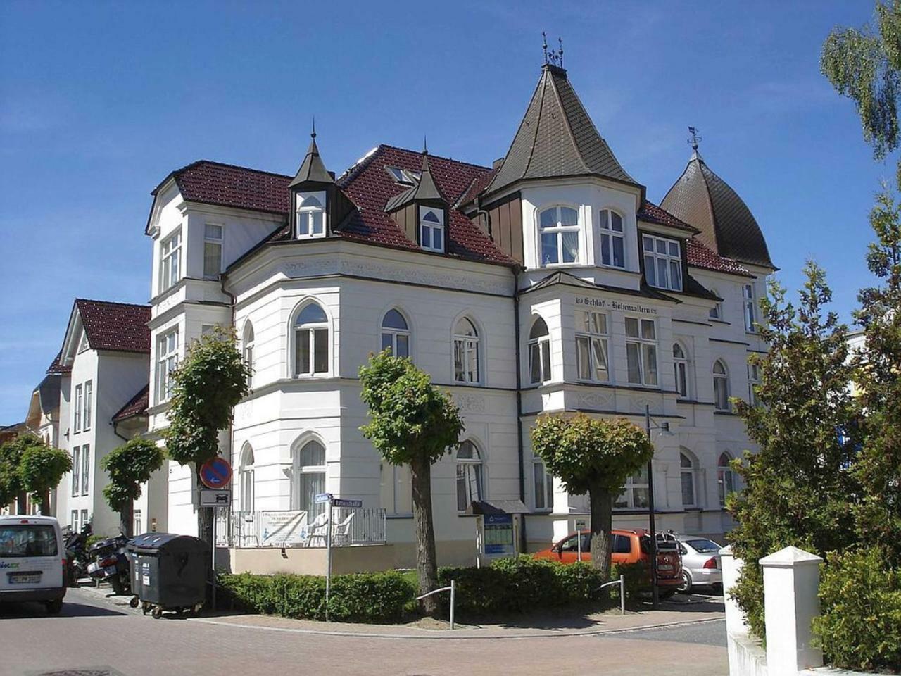 Ahlbeck, Schloss Hohenzollern Fewo Schlosszimmerchen 塞巴特黑灵斯多夫 外观 照片